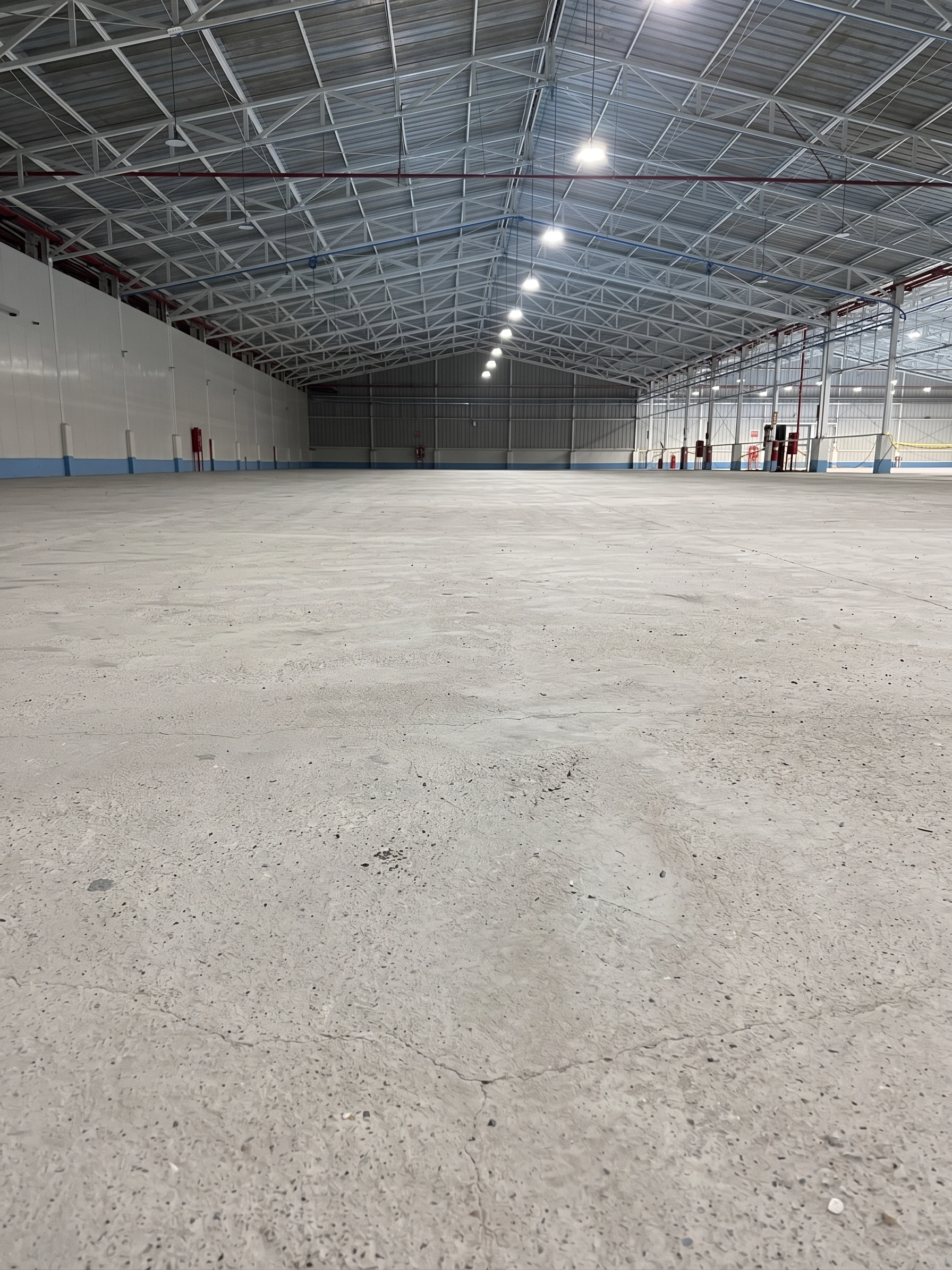 Piso de Concreto Dañado